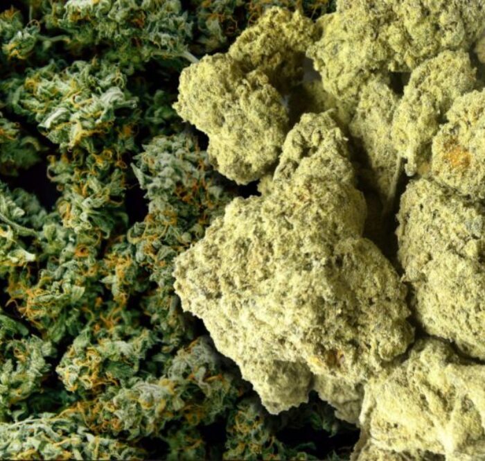 Les origines des moon rocks sont plutôt incertaines. La légende veut qu'ils aient été conçus par le dispensaire Starbudz760, et puis rendus particulièrement célèbres par le rappeur Kurupt, qui a commercialisé sa propre version appelée Kurupt Moonrock.