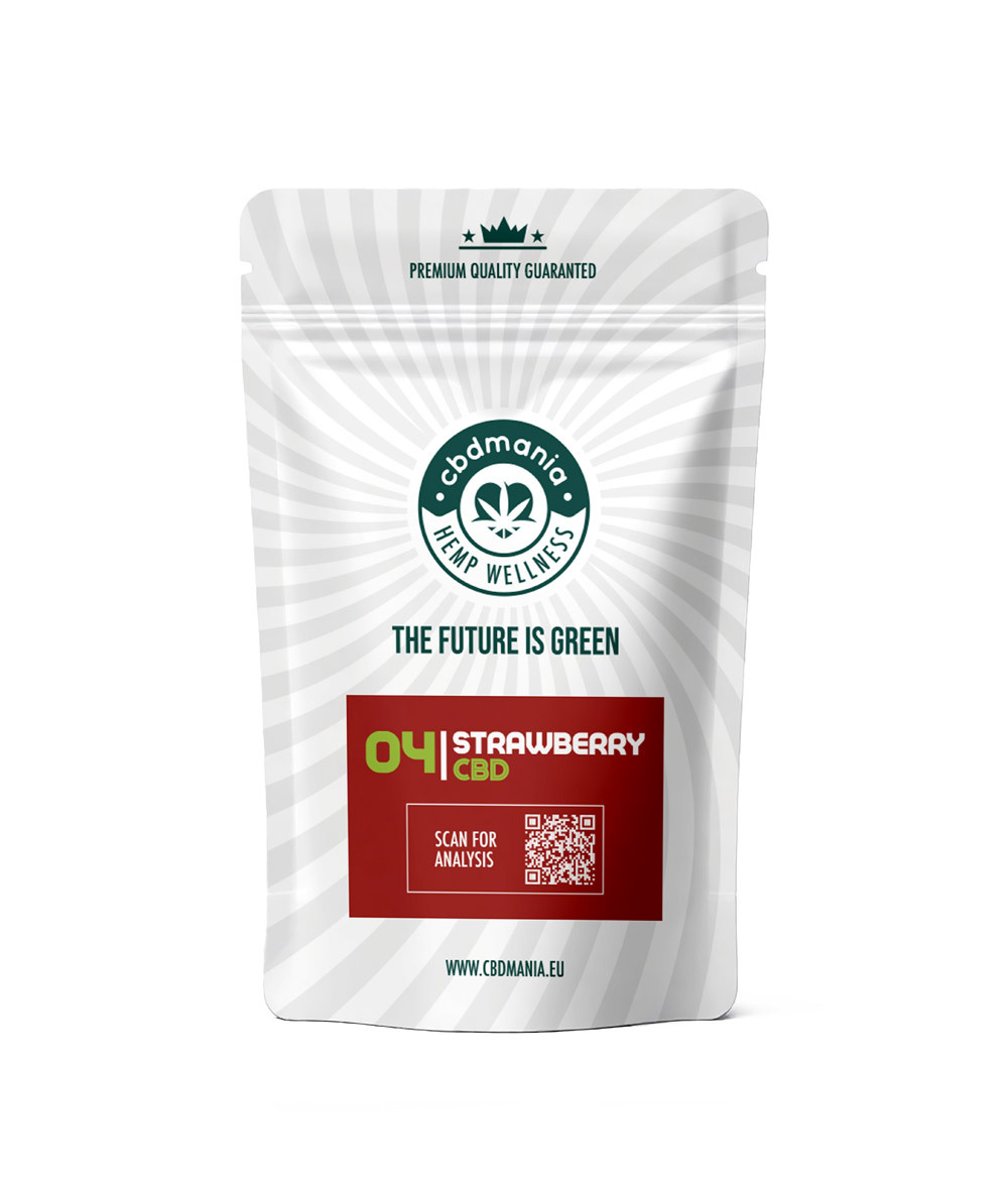 Doypack 04 strawberry cbd